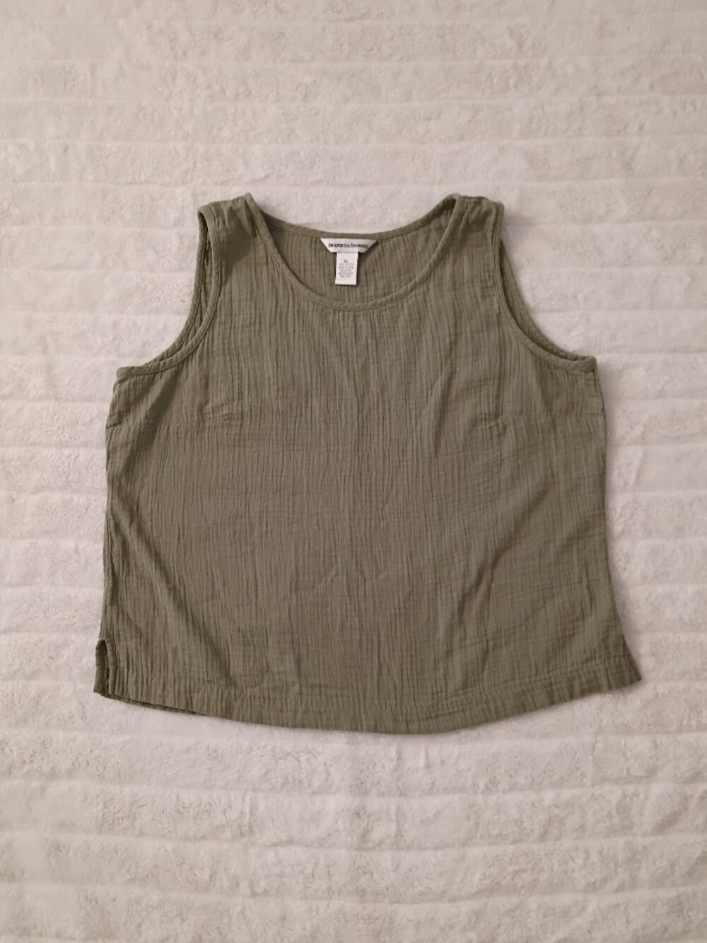 Draper's & Damon's Sleeveless Top